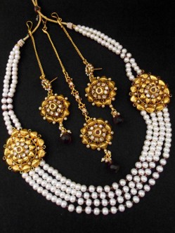 Rajwadi Jewelry Set